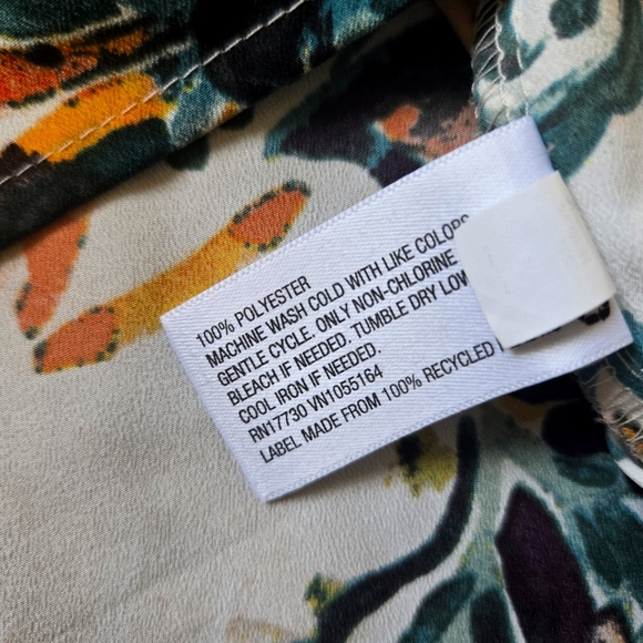 BOGO NWOT Merona Floral Print Cami - Picture 5 of 6